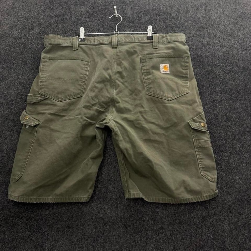 Carhartt Cargo Shorts Men's Size 40 Olive Ripstop Utility Work Shorts